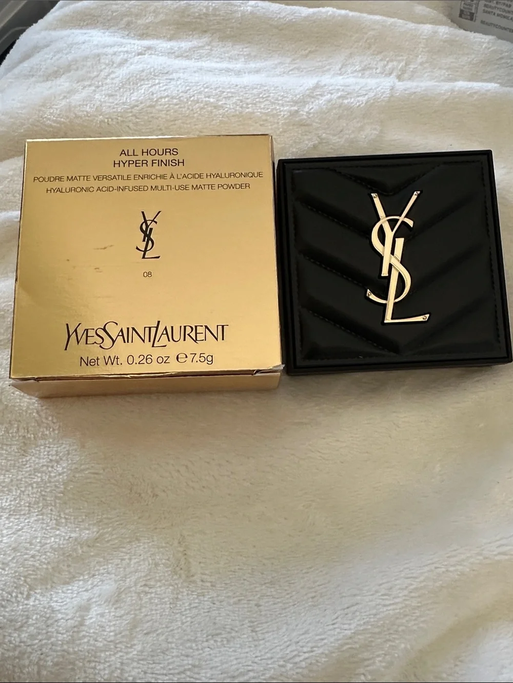 YSL ALL HOURS HYPER FINISH matte powder 08
